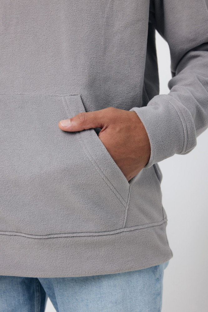 IQONIQ Trivor Mikrofleece-Kapuzen-Pulli aus recyc. Polyester