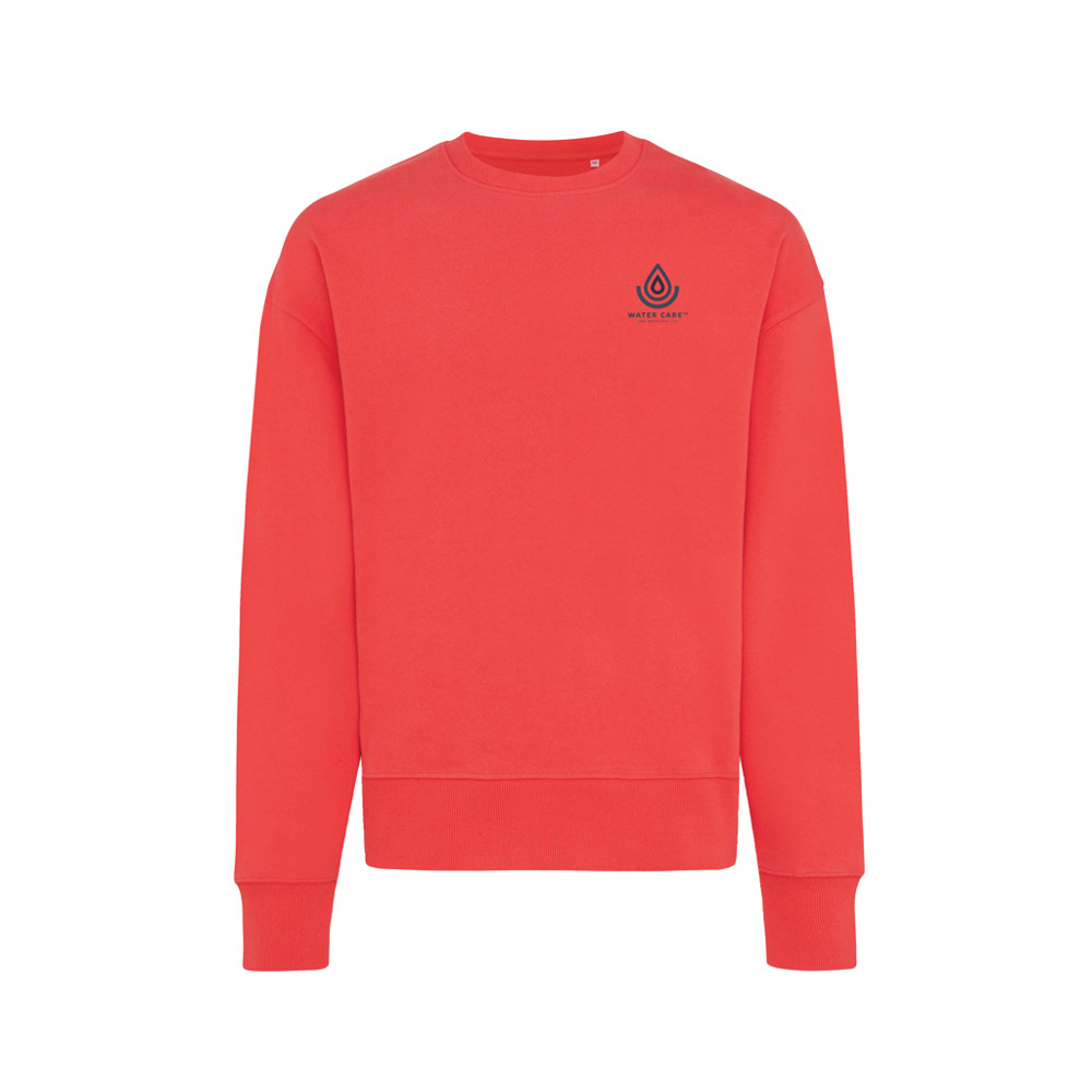 IQONIQ Kruger Relax-Rundhals-Sweater aus recycelt. Baumwolle