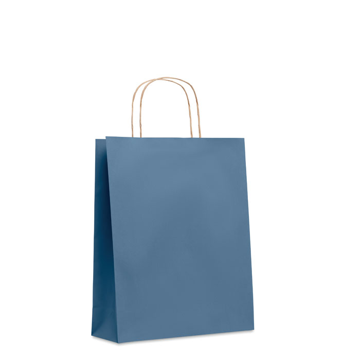PAPER TONE M - Papiertüte, medium 90 g/m² - blau