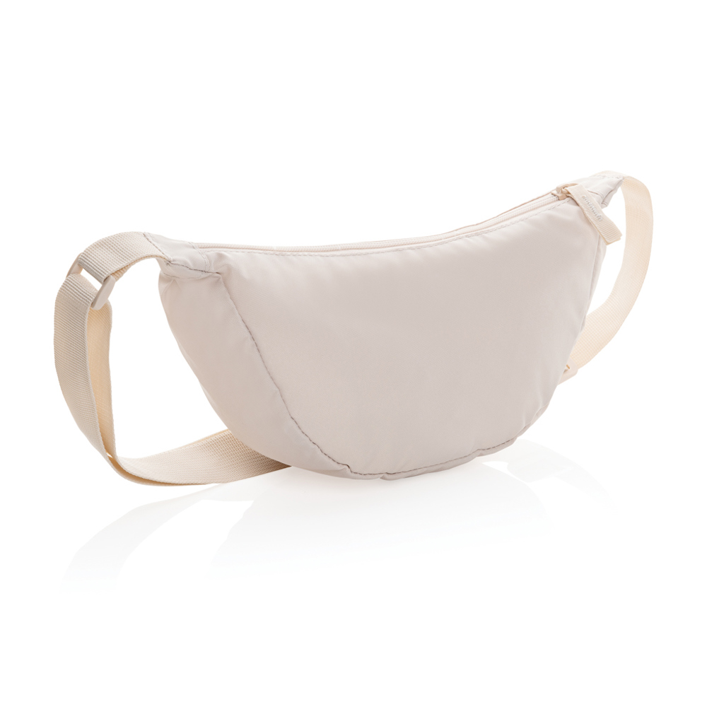 Crescent AWARE™ RPET Half-Moon Sling Tasche - beige (± PMS Warm Grey 1)