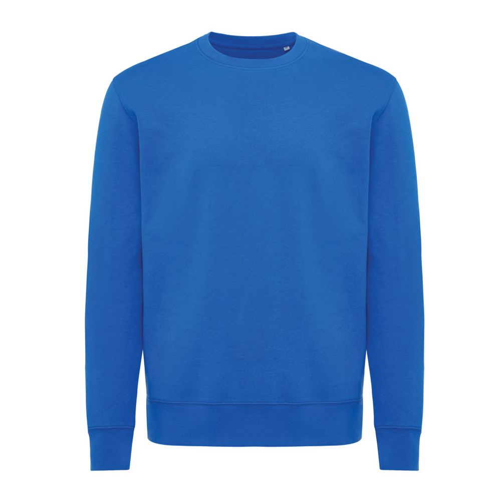 IQONIQ Etosha Lightweight Sweater aus recycelter Baumwolle - Königsblau (± PMS 19-4050 TCX)