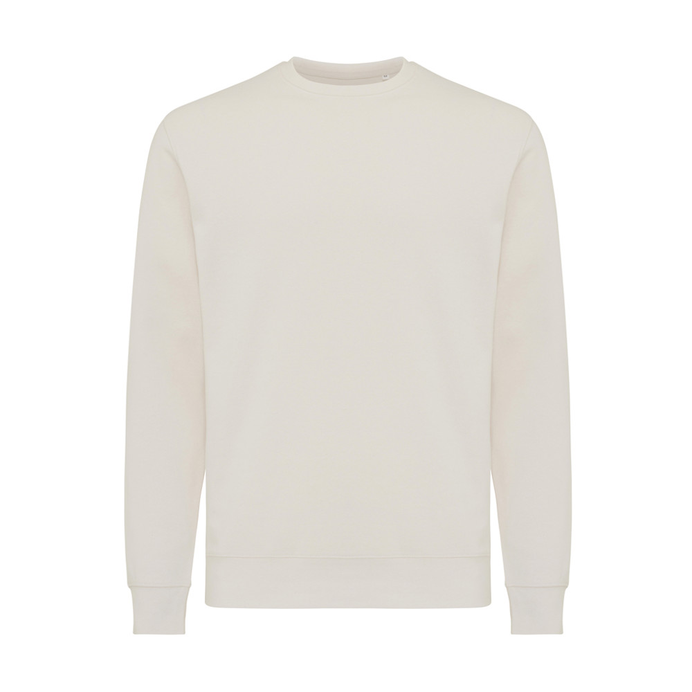 IQONIQ Etosha Lightweight Sweater aus recycelter Baumwolle - ivory white (± PMS 12-2103 TCX)