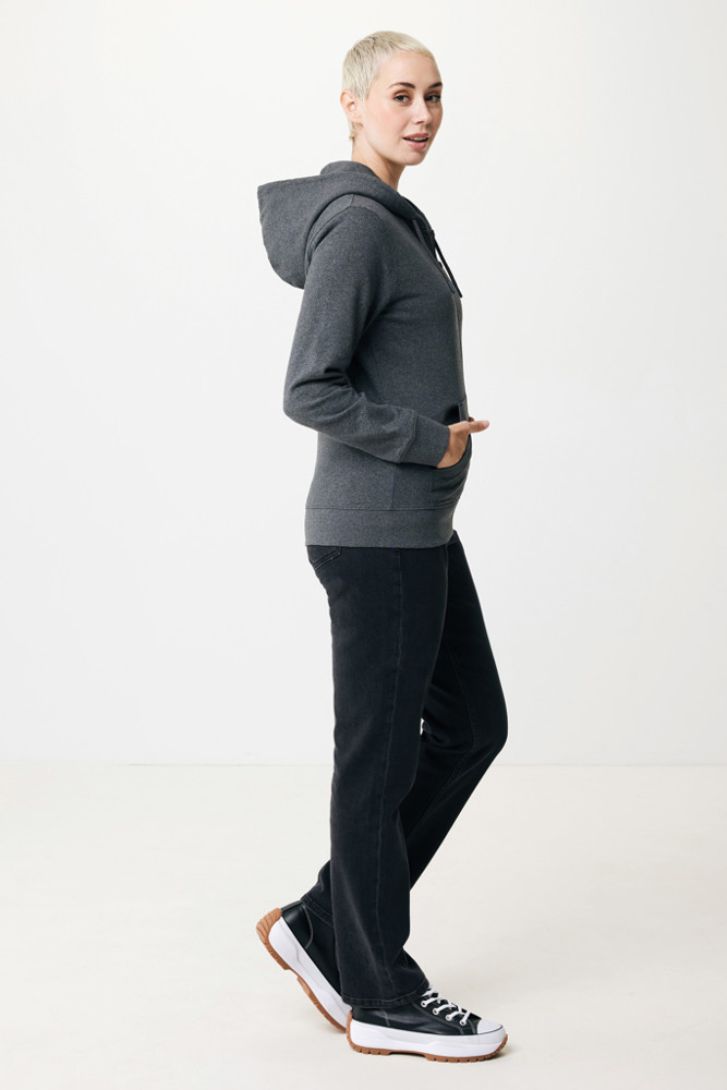 IQONIQ Abisko Zip-Kapuzenpullover aus recycelter Baumwolle