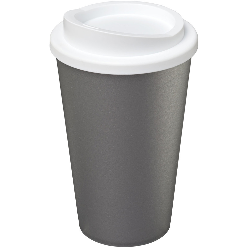 Americano® 350 ml Isolierbecher - Silber, weiss