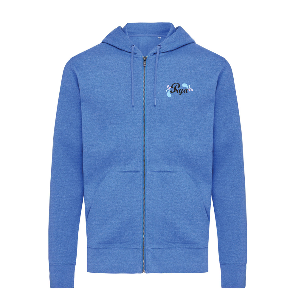 IQONIQ Abisko Zip-Kapuzenpullover aus recycelter Baumwolle