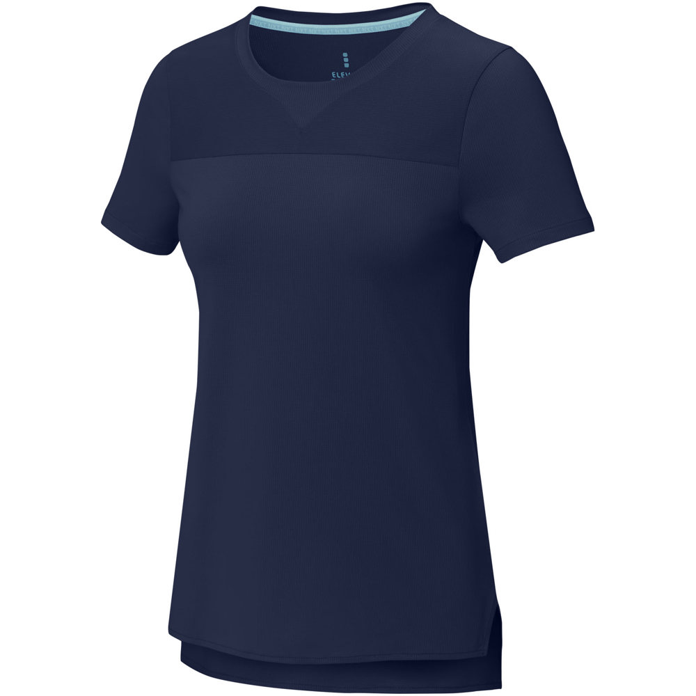 Borax 160 g/m² Cool Fit T-Shirt aus recyceltem GRS Material für Damen - navy