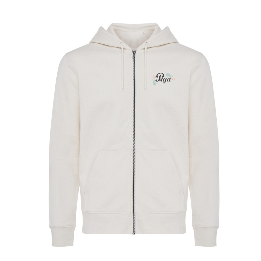 IQONIQ Abisko Zip-Kapuzenpullover aus recycelter Baumwolle