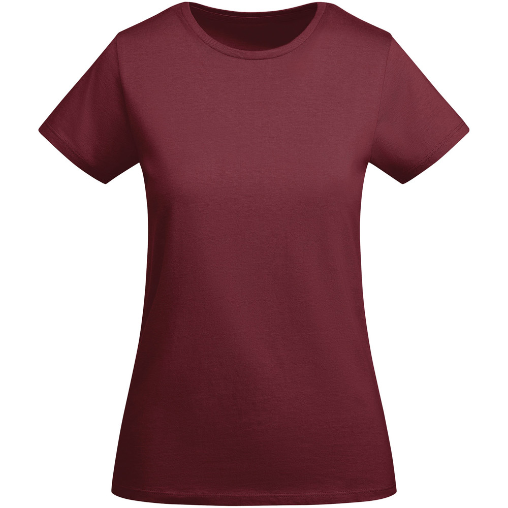 Breda 175 g/m² T-Shirt aus Bio-Baumwolle für Damen - granatrot