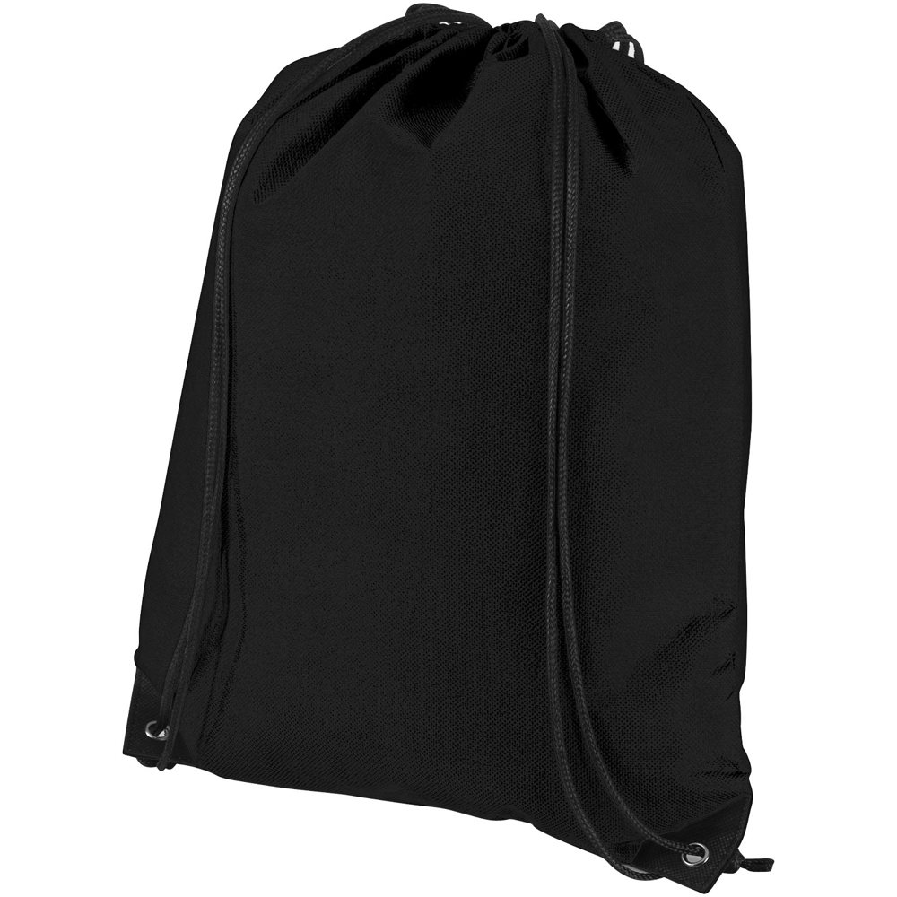Evergreen Premium Non Woven Turnbeutel 5L - Schwarz