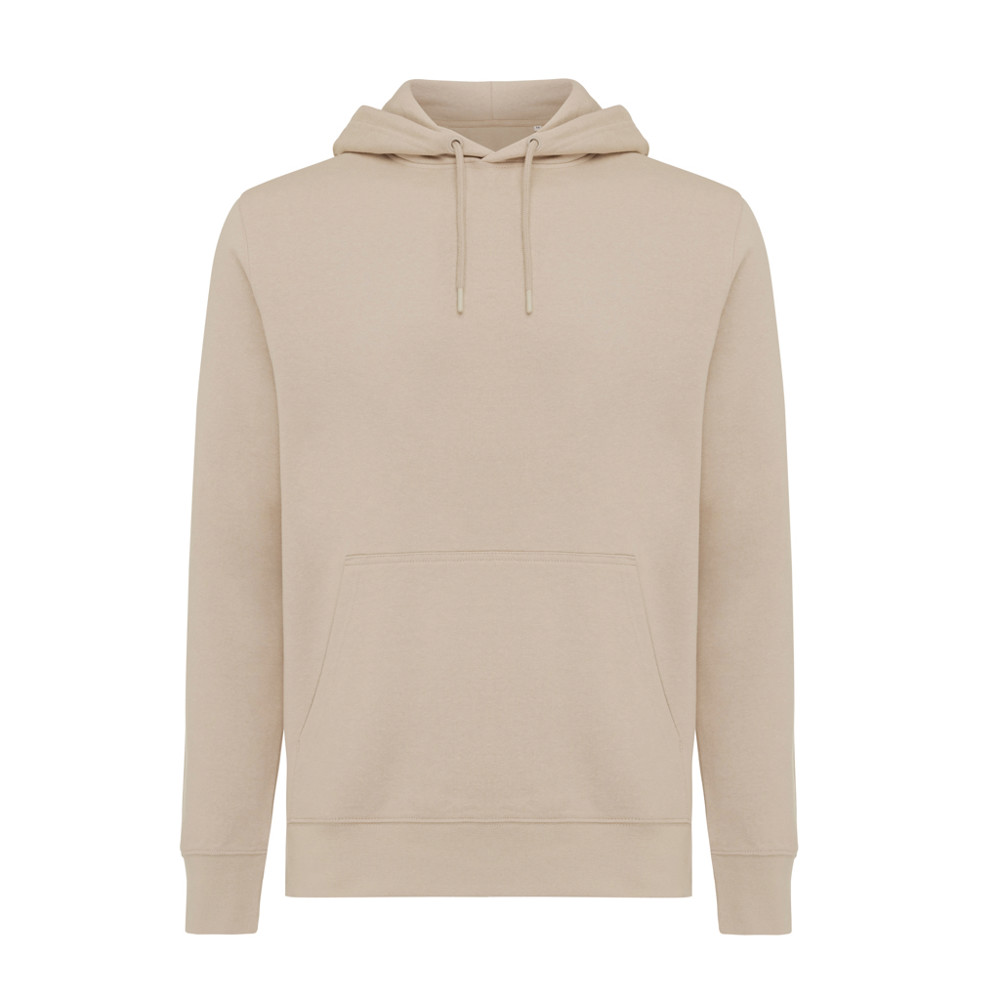 IQONIQ Rila Lightweight Hoodie aus recycelter Baumwolle - desert (± PMS 14-0708 TCX)