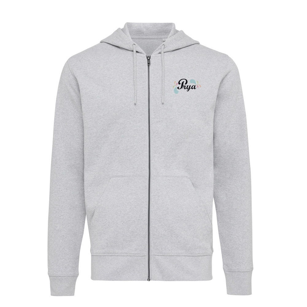 IQONIQ Abisko Zip-Kapuzenpullover aus recycelter Baumwolle