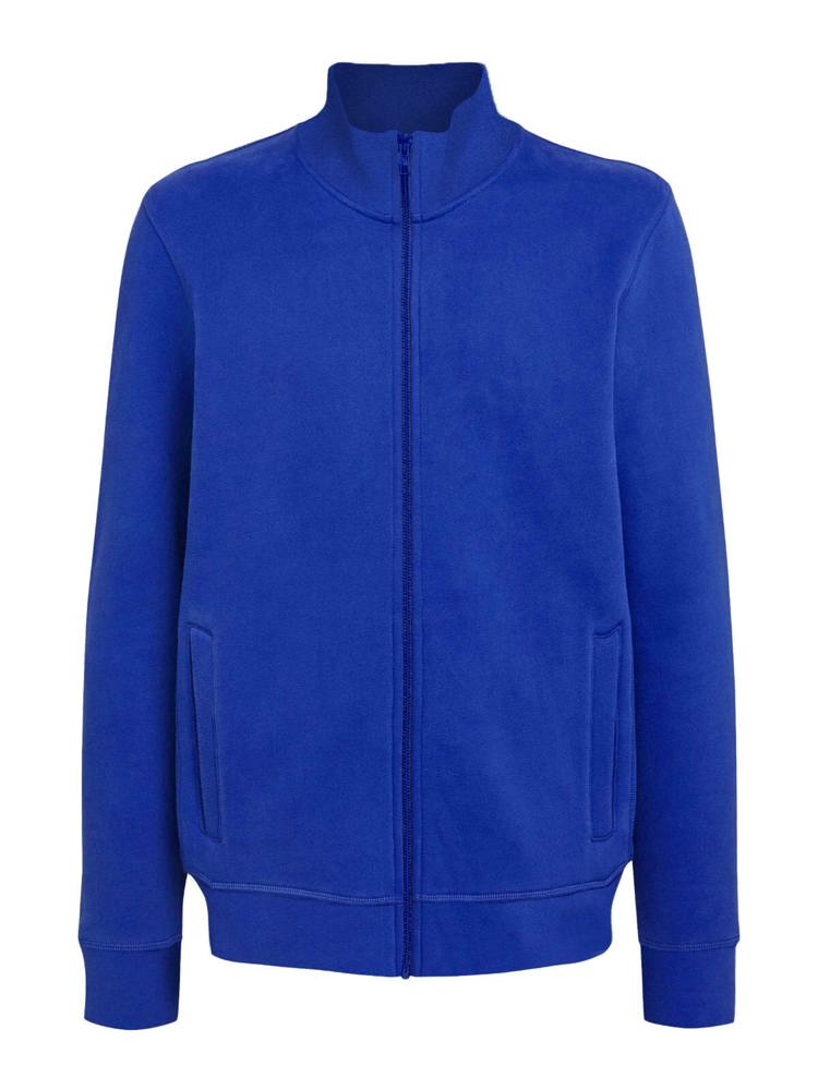 BS Harlem Pullover mit durchgehendem Reißverschluss, 280 gr/m² - Kobaltblau (PMS 2145C)