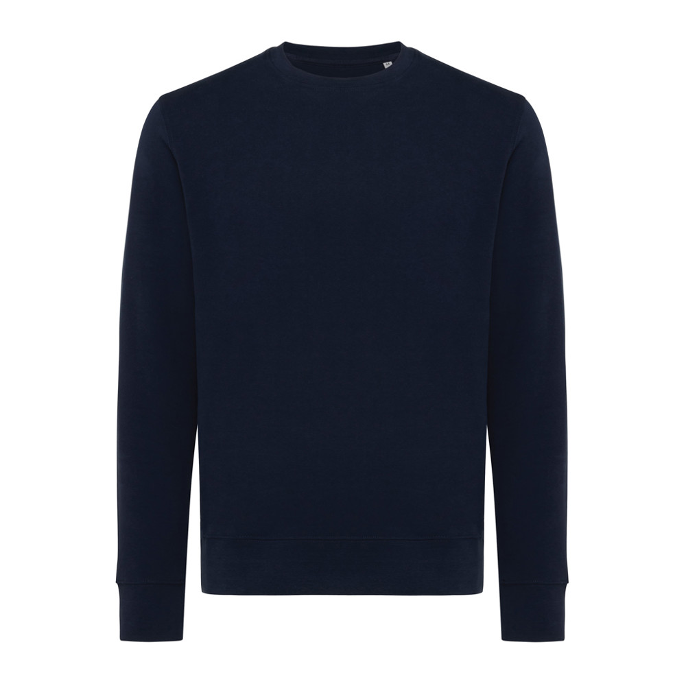 IQONIQ Etosha Lightweight Sweater aus recycelter Baumwolle - navy blau (± PMS 19-3923TCX)