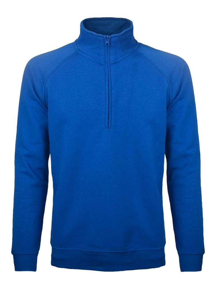 BS Sirio Pullover mit halbem Reißverschluss, 280 gr/m² - Kobaltblau (PMS 2145C)