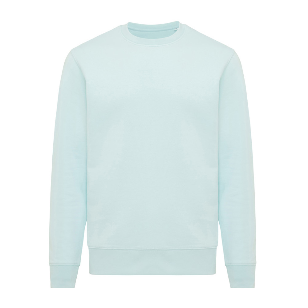 IQONIQ Etosha Lightweight Sweater aus recycelter Baumwolle - crushed mint (± PMS 12-5410 TCX)
