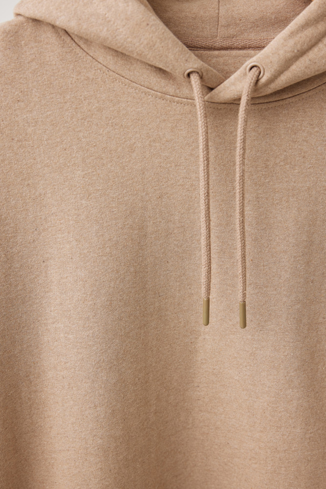 IQONIQ Torres ungefärbter Hoodie aus recycelter Baumwolle