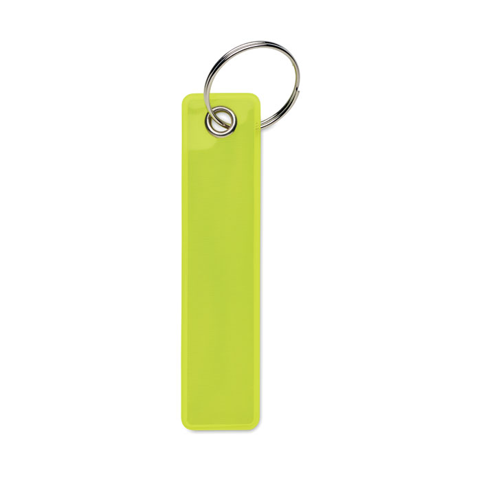 KEYFLECT - Reflekt. Schlüsselanhänger PVC - Neon Gelb