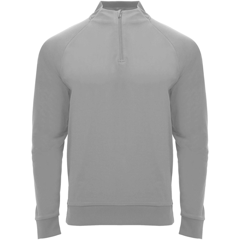 Epiro 200 g/m² Half-Zip Sweatshirt für Kinder - grau