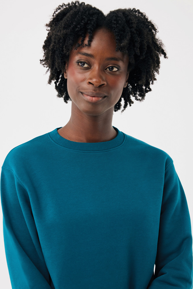 IQONIQ Torla Rundhals-Pullover aus recycelter Baumwolle