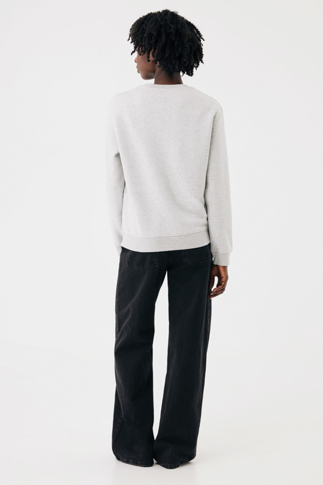 IQONIQ Torla Rundhals-Pullover aus recycelter Baumwolle