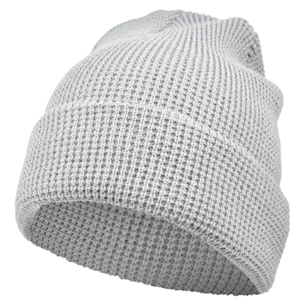 Nilton's Strickmütze in Waffeloptik - Grau (PMS Cool Grey 7c ) / Grau