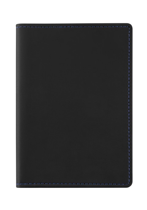 Blackmaxx® Ausweistasche "ColourCraft" schwarz - blau