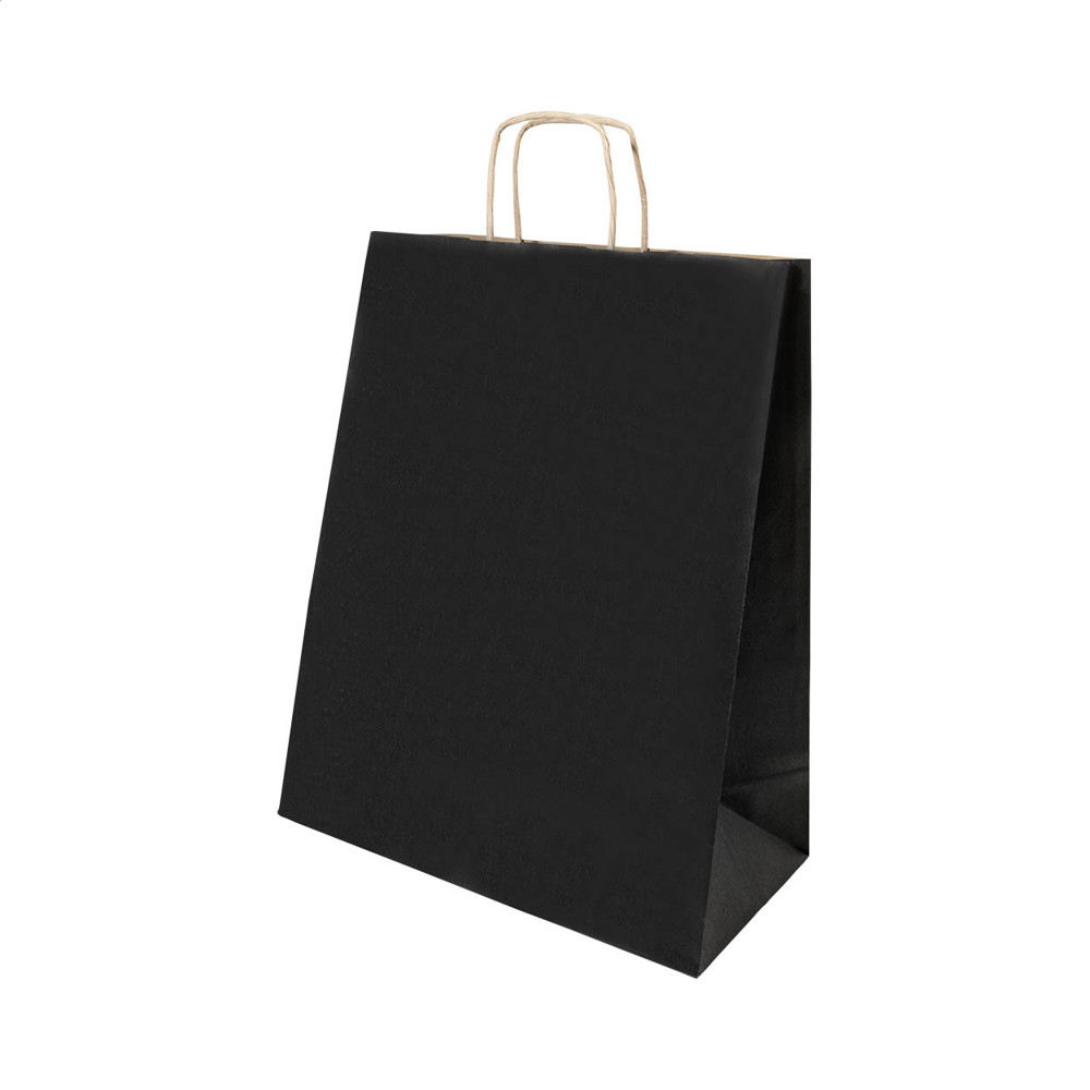 Papbag S - Papiergeschenktasche, klein - schwarz