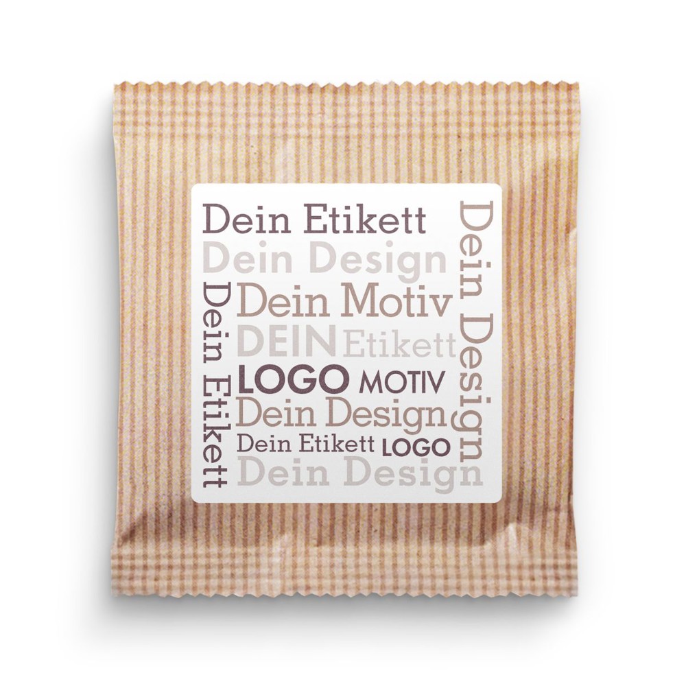 12 g Premium Flowpack - glücksbringer - Trüffelmandeln mit Kakao