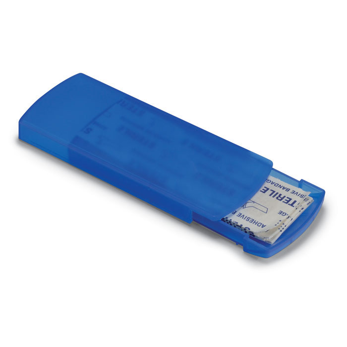 EVAN - Pflasterbox - Transparent Blau