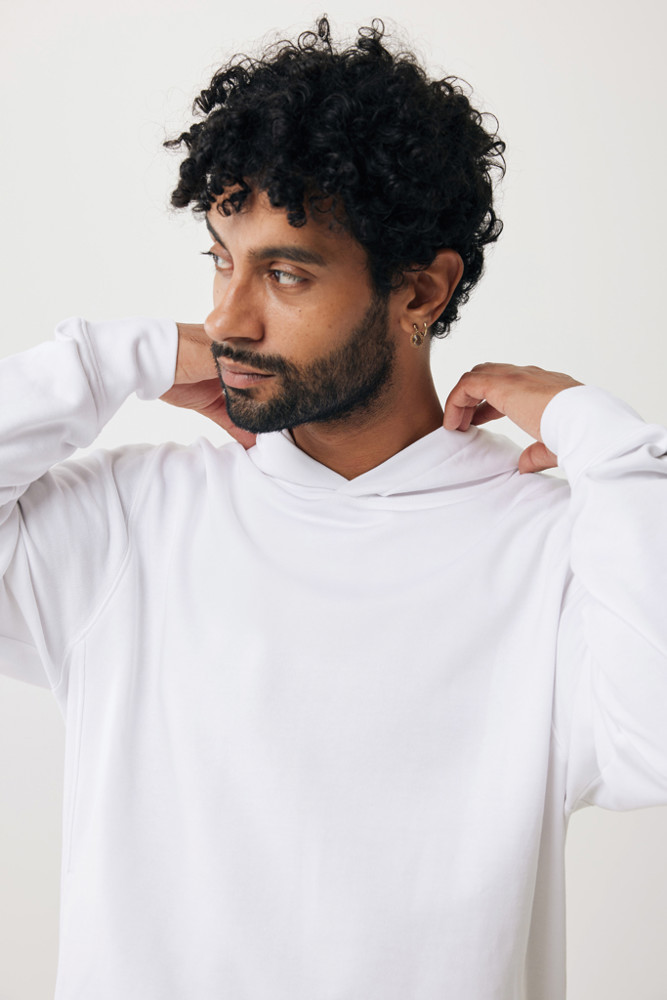 IQONIQ Yengo Hoodie mit Seitentaschen aus rec. Baumwolle