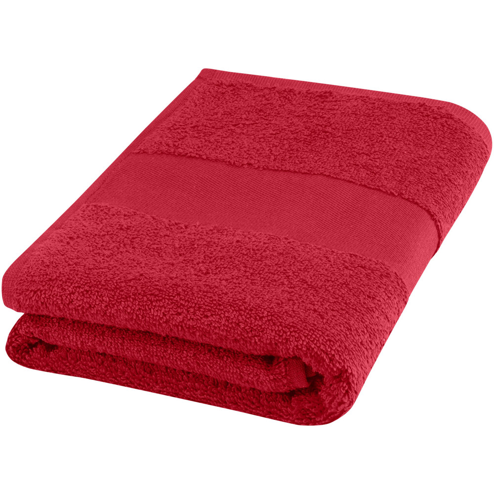 Charlotte 450 g/m² Baumwollhandtuch 50 x 100 cm - rot