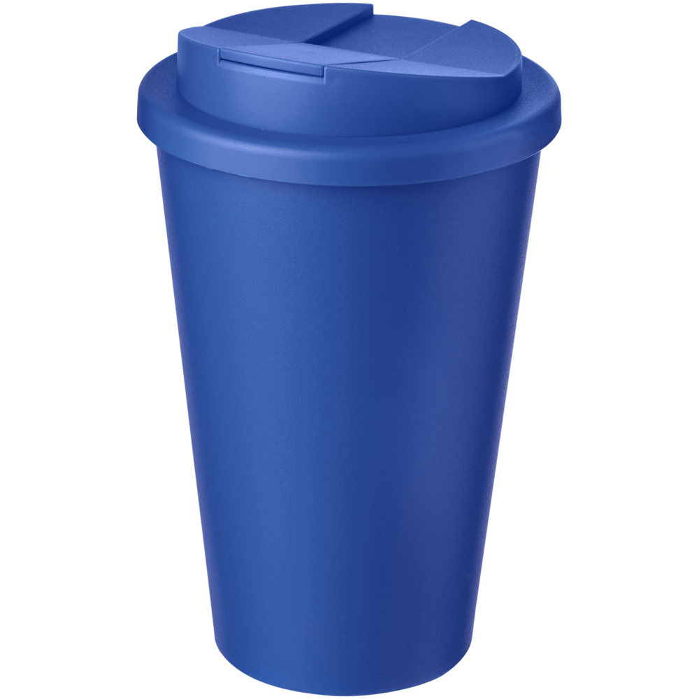 Americano® 350 ml Isolierbecher mit auslaufsicherem Schraubverschluss - mittelblau