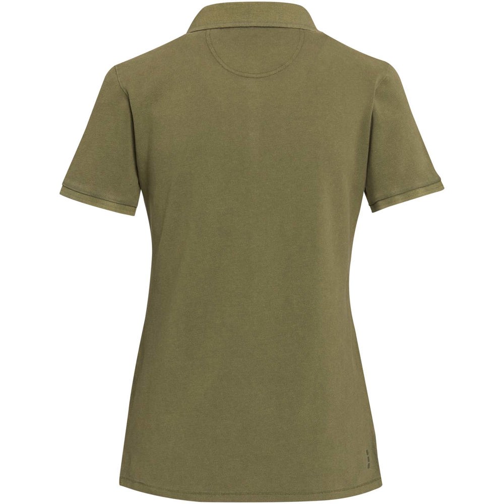 Calgary Poloshirt für Damen im Washed Look, 200 g/m2