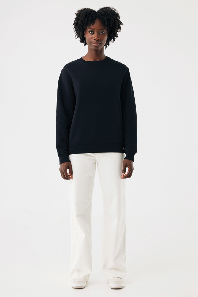 IQONIQ Torla Rundhals-Pullover aus recycelter Baumwolle
