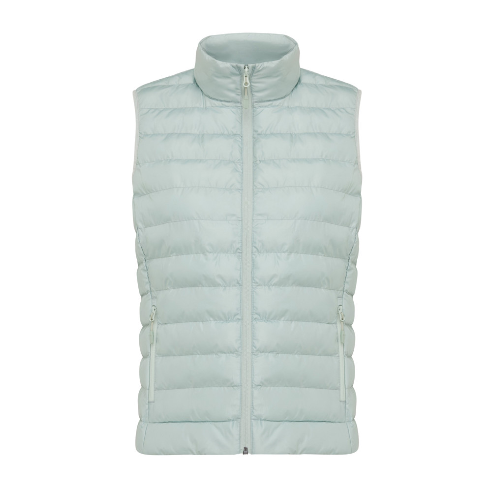 IQONIQ Meru Damen Bodywarmer aus recyceltem Polyester - Iceberg green (± PMS 15-5205 TCX)