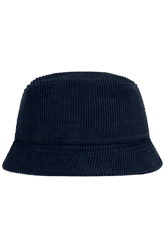 Corduroy Fisherman Hat Organic Cotton - Navy (ca. Pantone 296C)