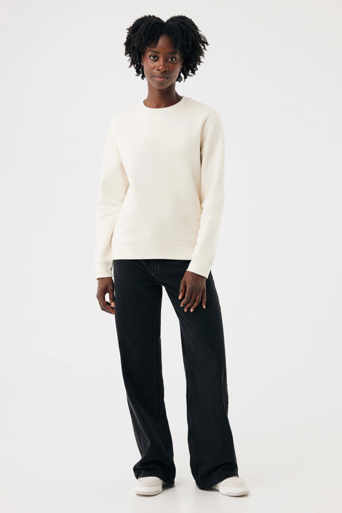 IQONIQ Torla Rundhals-Pullover aus recycelter Baumwolle