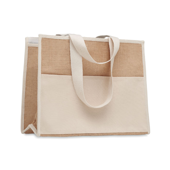 CAMPO DE GELI - Jute-Canvas Shopping Tasche