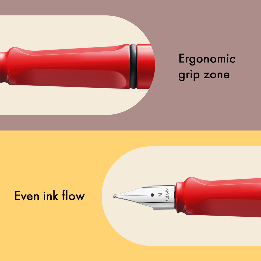 Füllhalter LAMY safari red