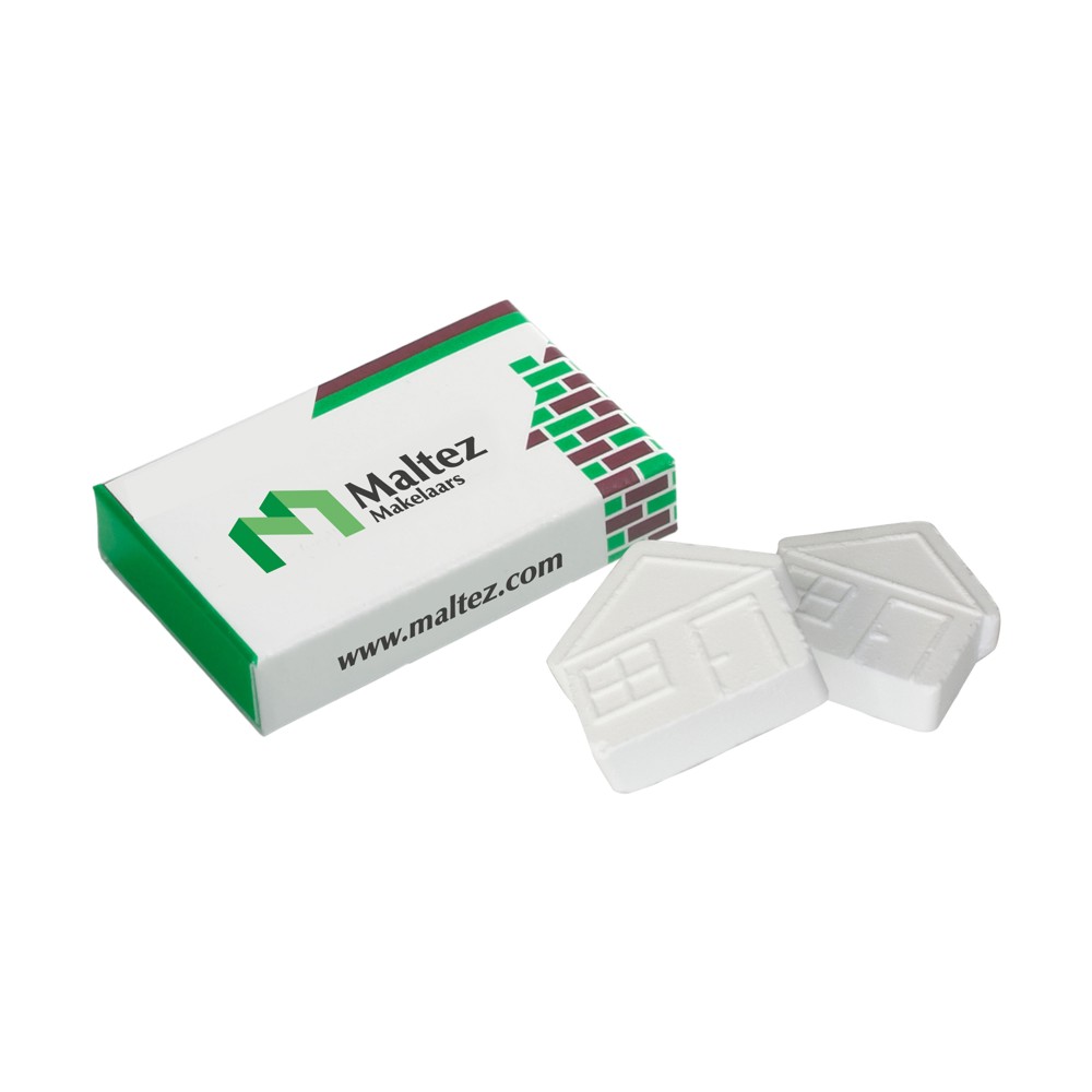 Box mit Häuschen-Pfefferminz