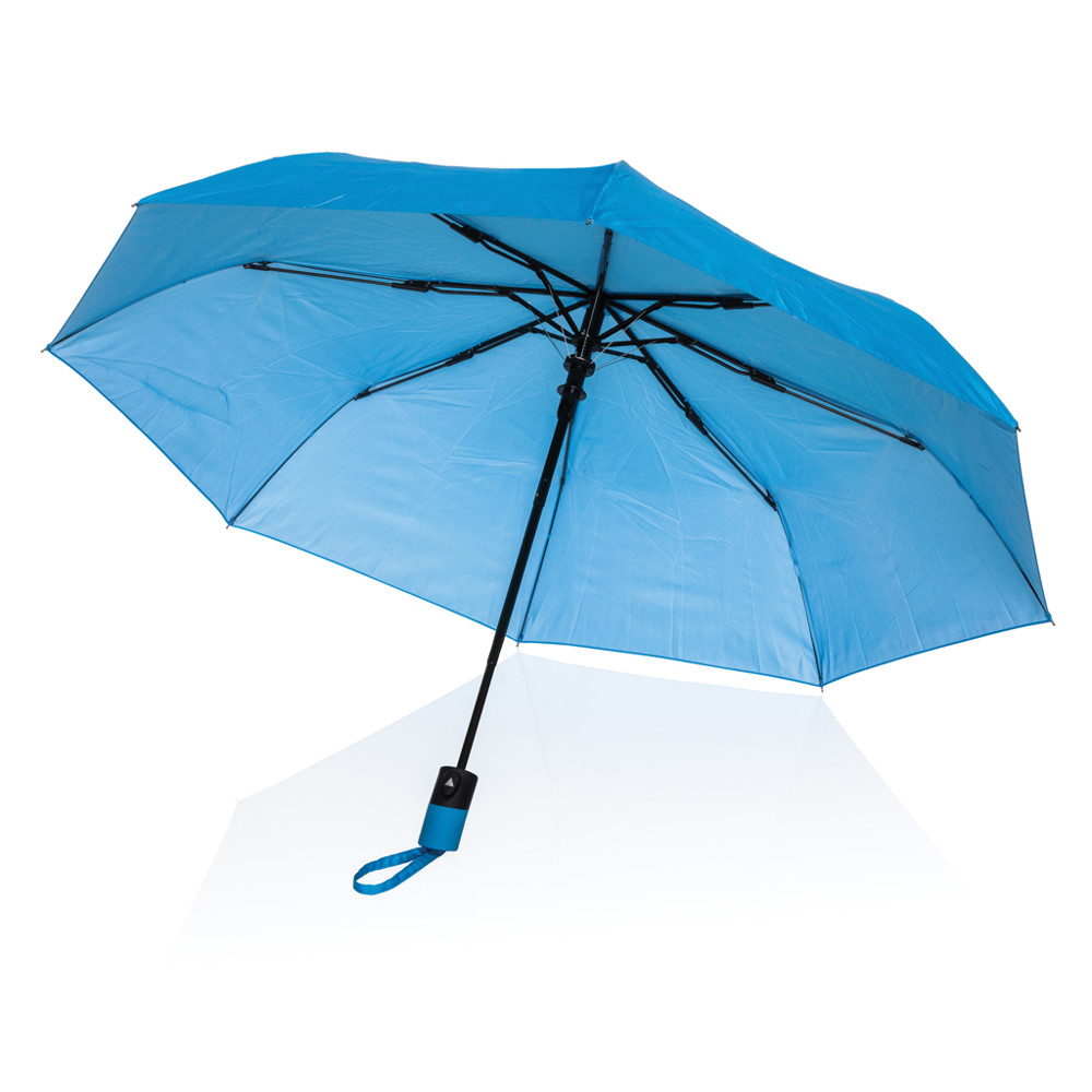 21" Impact AWARE™ 190T Mini-Regenschirm mit Auto-Open - tranquil blue (± PMS 17-4139TCX)
