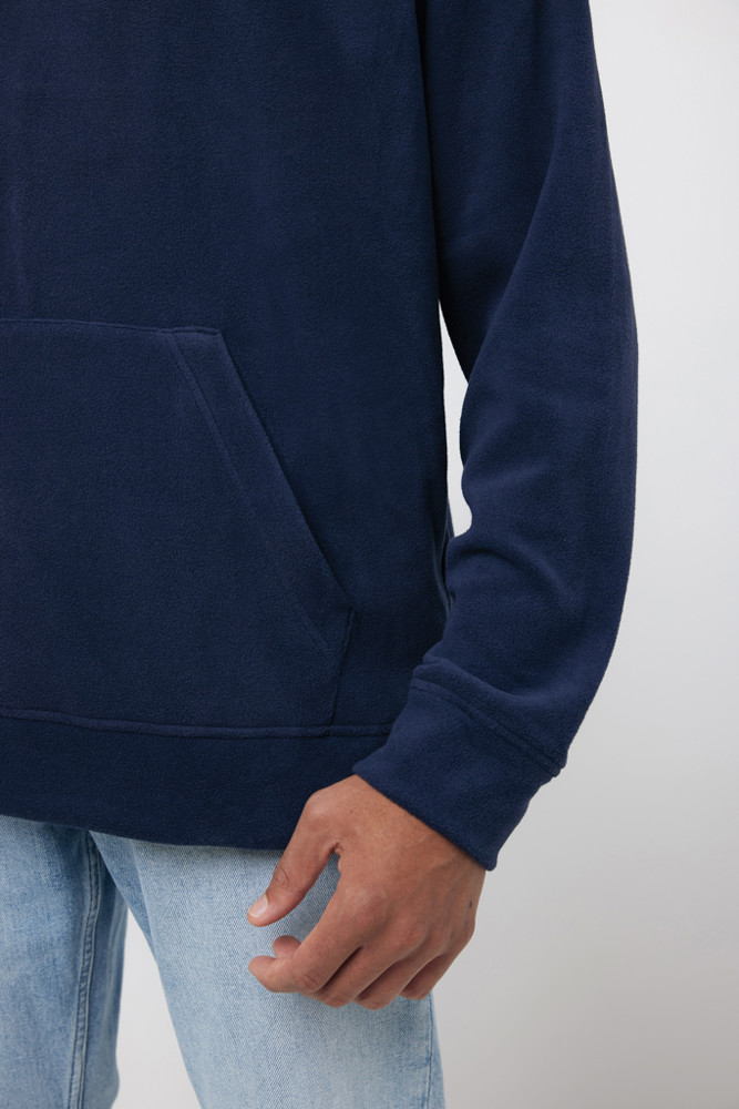 IQONIQ Trivor Mikrofleece-Kapuzen-Pulli aus recyc. Polyester