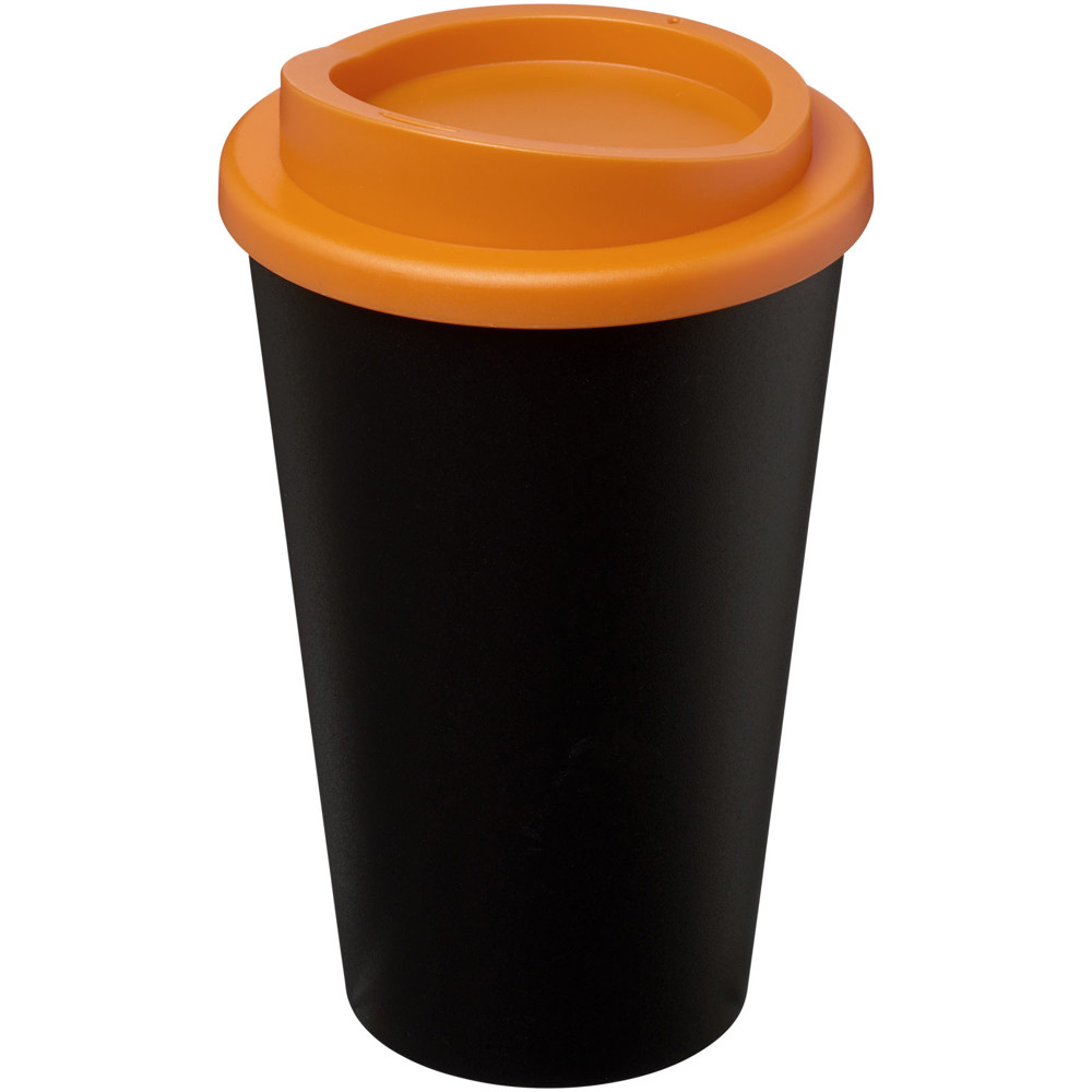 Americano® 350 ml Isolierbecher - schwarz, orange
