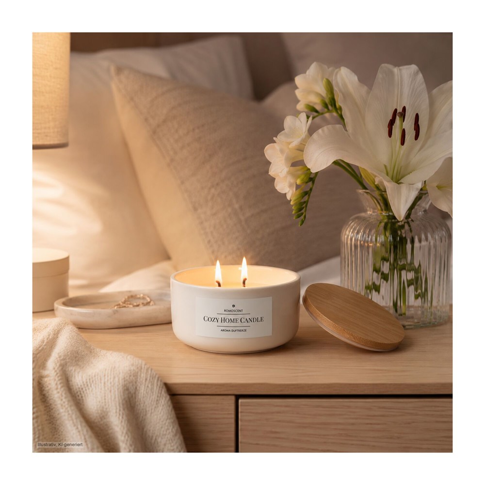 ROMOSCENT® Aromakerze Cozy Home