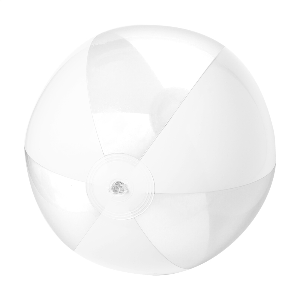 Byron - Strandball (ø28 cm) - weiß/weiß