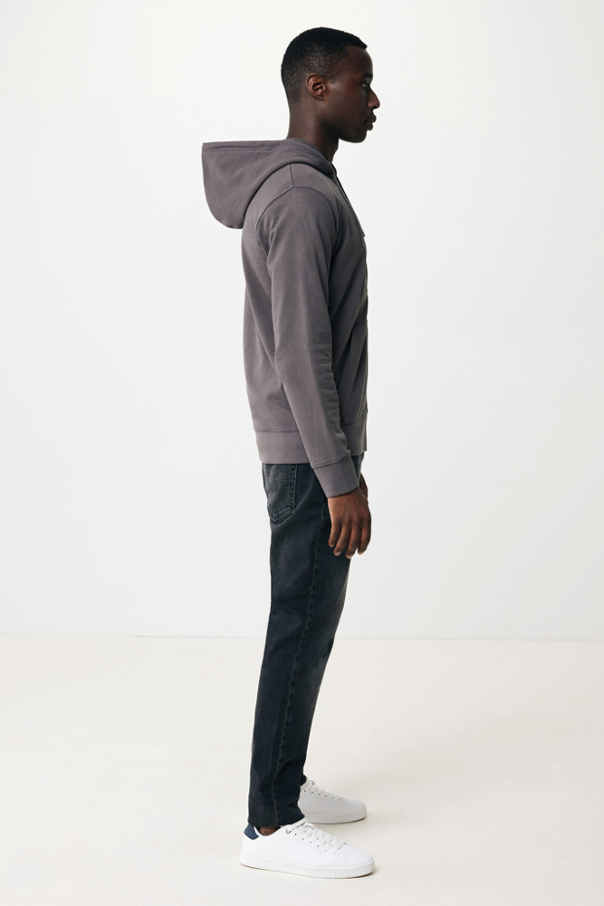 IQONIQ Abisko Zip-Kapuzenpullover aus recycelter Baumwolle