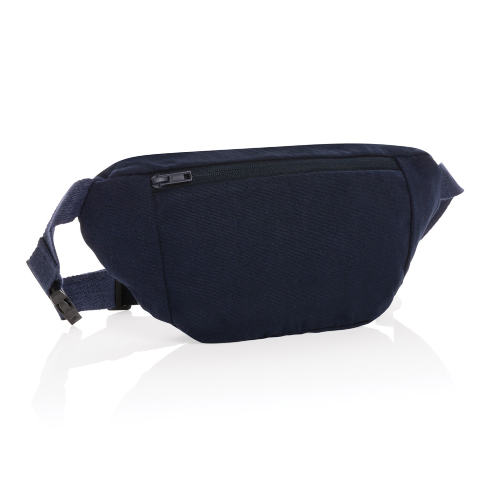 Impact Aware™ 285g/m² ungefärbte rCanvas-Gürteltasche - navy blau (± PMS 539)