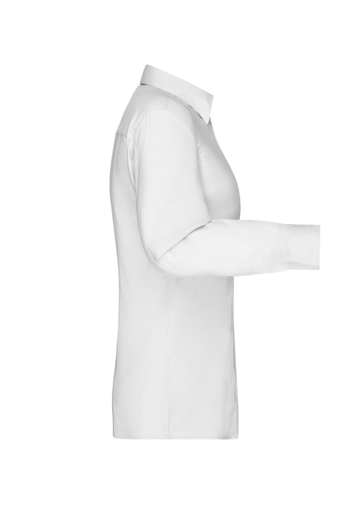 Ladies' Shirt Long-Sleeved Micro-Twill