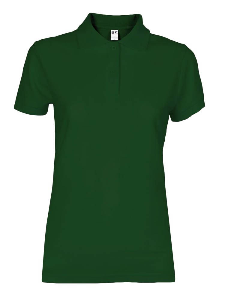 BS Evolution Damen Polo, 180 gr/m² - Flaschengrün (PMS 2411C)