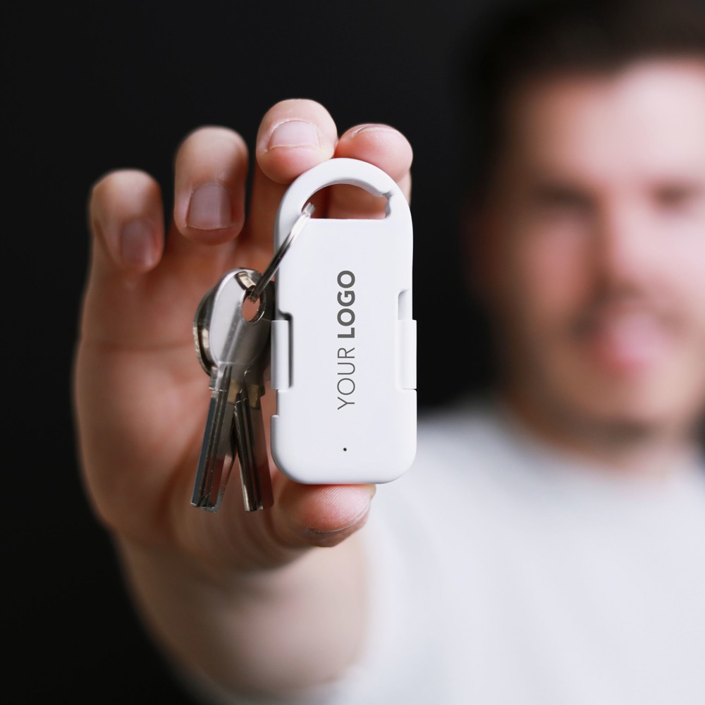 Evergreen Go - Die Powerbank für den Schlüsselbund - Weiß